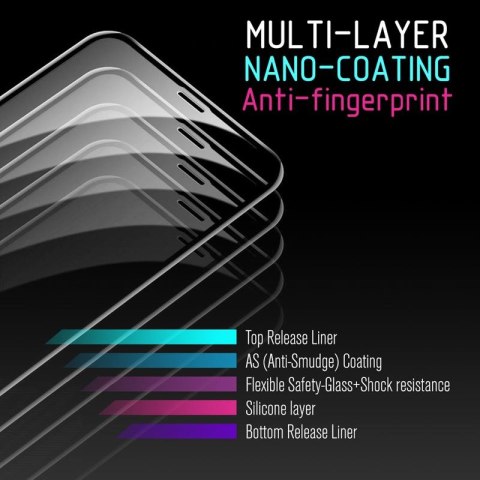 Crong 7D Nano Flexible Glass - Szkło hybrydowe 9H na cały ekran Xiaomi Redmi 5 Crong 7D Nano Flexible Glass - Szkło hybrydowe 9H na cały ekran Xiaomi Redmi 5