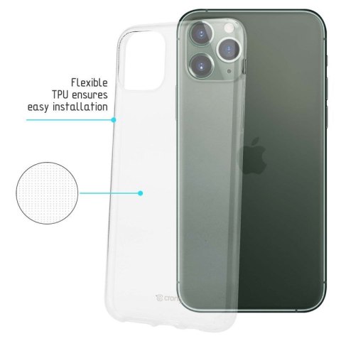 Crong Crystal Slim Cover - Etui iPhone 11 Pro (przezroczysty) Crong Crystal Slim Cover - Etui iPhone 11 Pro (przezroczysty)