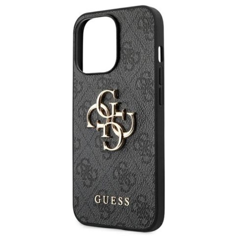 Guess 4G Big Metal Logo - Etui iPhone 13 Pro (szary) Guess 4G Big Metal Logo - Etui iPhone 13 Pro (szary)