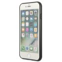 Guess 4G Metal Gold Logo - Etui iPhone SE 2022 / SE 2020 / 8 / 7 (brązowy)