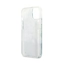 Guess Liquid Glitter Flower - Etui iPhone 13 (niebieski/zielony)