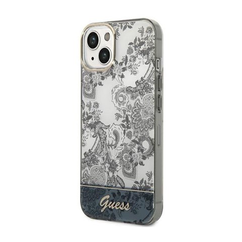 Guess Porcelain Collection - Etui iPhone 14 Plus (szary) Guess Porcelain Collection - Etui iPhone 14 Plus (szary)