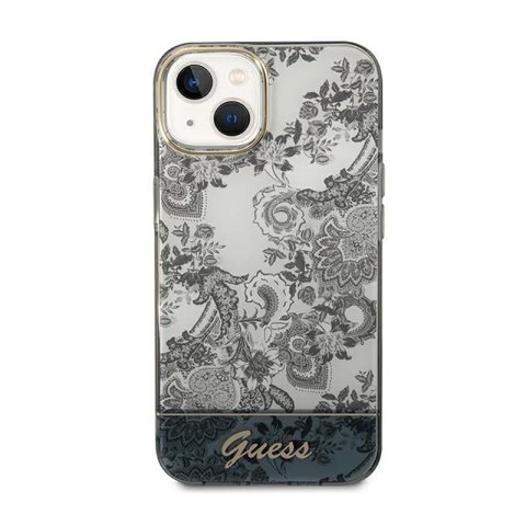 Guess Porcelain Collection - Etui iPhone 14 Plus (szary) Guess Porcelain Collection - Etui iPhone 14 Plus (szary)