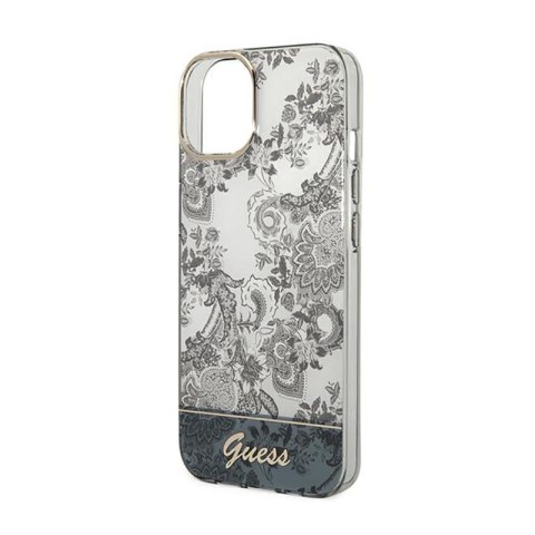 Guess Porcelain Collection - Etui iPhone 14 Plus (szary) Guess Porcelain Collection - Etui iPhone 14 Plus (szary)