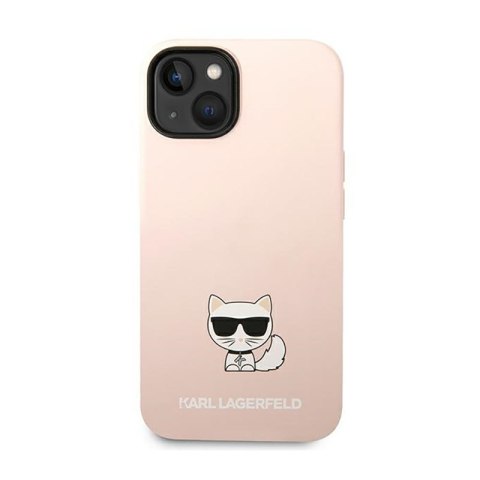 Karl Lagerfeld Choupette Body - Etui iPhone 14 Plus (jasnoróżowy) Karl Lagerfeld Choupette Body - Etui iPhone 14 Plus (jasnoróżowy)