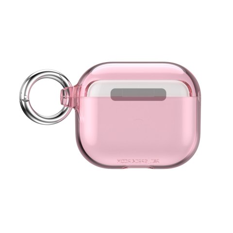 Speck Presidio Clear - Etui Apple AirPods 3 z ochroną antybakteryjną Microban (Icy Pink) Speck Presidio Clear - Etui Apple AirPods 3 z ochroną antybakteryjną Microban (Icy Pink)