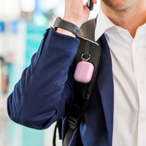 Speck Presidio Clear - Etui Apple AirPods 3 z ochroną antybakteryjną Microban (Icy Pink) Speck Presidio Clear - Etui Apple AirPods 3 z ochroną antybakteryjną Microban (Icy Pink)