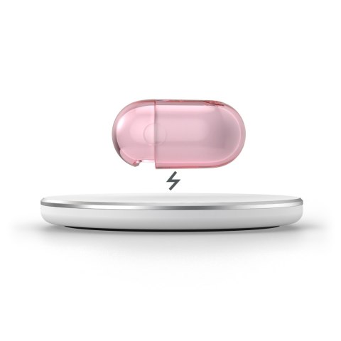 Speck Presidio Clear - Etui Apple AirPods 3 z ochroną antybakteryjną Microban (Icy Pink) Speck Presidio Clear - Etui Apple AirPods 3 z ochroną antybakteryjną Microban (Icy Pink)