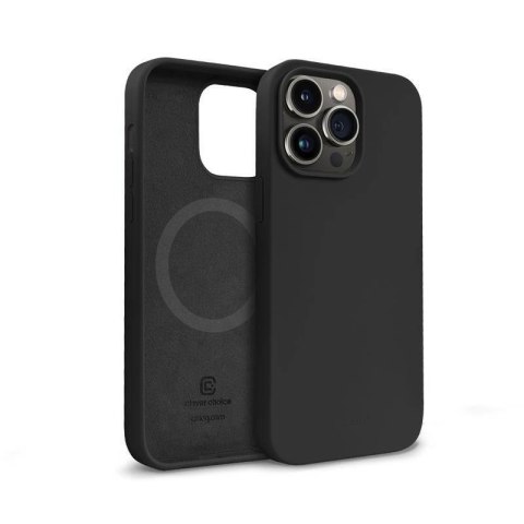 Crong Color Cover Magnetic - Etui iPhone 14 Pro MagSafe (czarny) Crong Color Cover Magnetic - Etui iPhone 14 Pro MagSafe (czarny)
