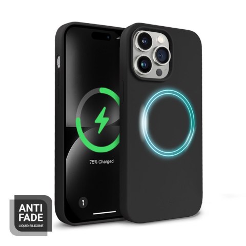Crong Color Cover Magnetic - Etui iPhone 14 Pro MagSafe (czarny) Crong Color Cover Magnetic - Etui iPhone 14 Pro MagSafe (czarny)