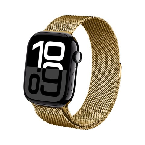 Crong Milano Steel - Pasek ze stali nierdzewnej do Apple Watch 44/45/46/49 mm (złoty) Crong Milano Steel - Pasek ze stali nierdzewnej do Apple Watch 44/45/46/49 mm (złoty)