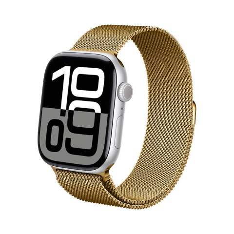 Crong Milano Steel - Pasek ze stali nierdzewnej do Apple Watch 44/45/46/49 mm (złoty) Crong Milano Steel - Pasek ze stali nierdzewnej do Apple Watch 44/45/46/49 mm (złoty)