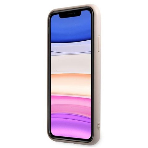 Guess 4G Bottom Stripe Collection - Etui iPhone 11 (różowy) Guess 4G Bottom Stripe Collection - Etui iPhone 11 (różowy)