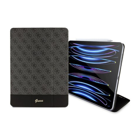 Guess 4G Stripe Allover - Etui iPad Pro 12.9" (2022-2020) (Czarny) Guess 4G Stripe Allover - Etui iPad Pro 12.9" (2022-2020) (Czarny)