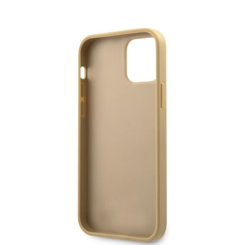 Guess Iridescent Love - Etui iPhone 12 mini (złoty) Guess Iridescent Love - Etui iPhone 12 mini (złoty)