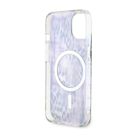 Guess Leopard MagSafe - Etui iPhone 14 (Różowy) Guess Leopard MagSafe - Etui iPhone 14 (Różowy)