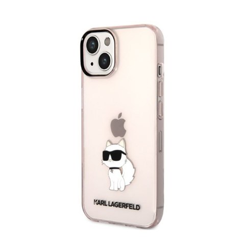 Karl Lagerfeld IML NFT Choupette - Etui iPhone 14 Plus (różowy) Karl Lagerfeld IML NFT Choupette - Etui iPhone 14 Plus (różowy)