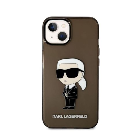 Karl Lagerfeld IML NFT Ikonik - Etui iPhone 14 Plus (czarny) Karl Lagerfeld IML NFT Ikonik - Etui iPhone 14 Plus (czarny)