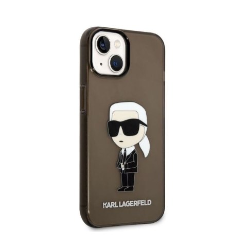 Karl Lagerfeld IML NFT Ikonik - Etui iPhone 14 Plus (czarny) Karl Lagerfeld IML NFT Ikonik - Etui iPhone 14 Plus (czarny)