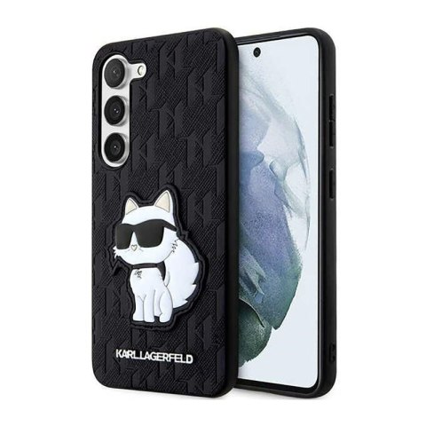 Karl Lagerfeld NFT Saffiano Monogram Choupette - Etui Samsung Galaxy S23+ (czarny) Karl Lagerfeld NFT Saffiano Monogram Choupette - Etui Samsung Galaxy S23+ (czarny)