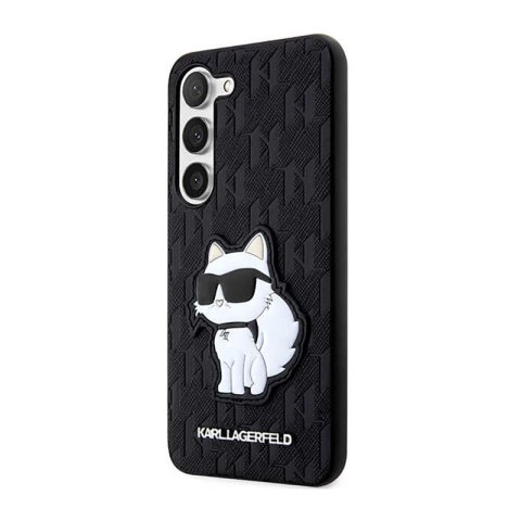 Karl Lagerfeld NFT Saffiano Monogram Choupette - Etui Samsung Galaxy S23+ (czarny) Karl Lagerfeld NFT Saffiano Monogram Choupette - Etui Samsung Galaxy S23+ (czarny)