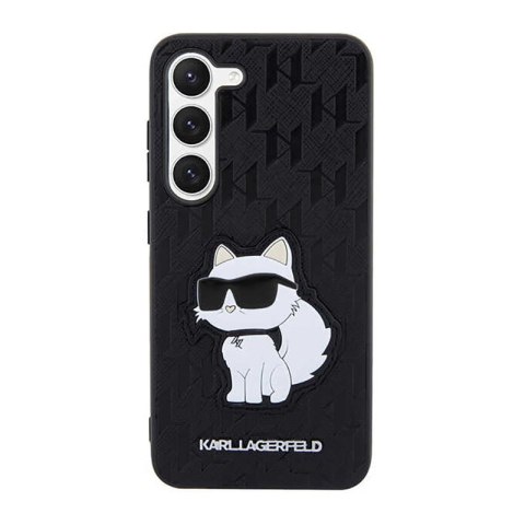 Karl Lagerfeld NFT Saffiano Monogram Choupette - Etui Samsung Galaxy S23+ (czarny) Karl Lagerfeld NFT Saffiano Monogram Choupette - Etui Samsung Galaxy S23+ (czarny)