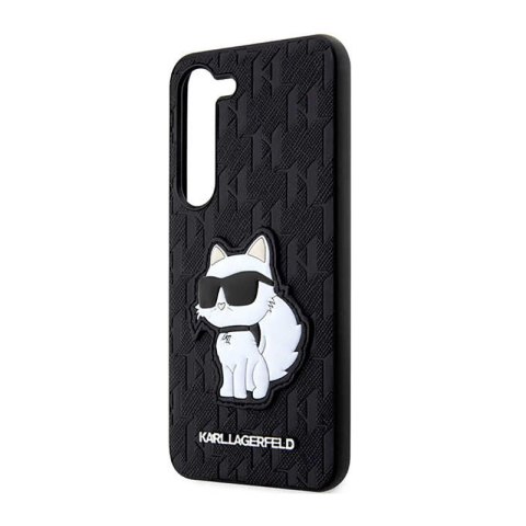 Karl Lagerfeld NFT Saffiano Monogram Choupette - Etui Samsung Galaxy S23+ (czarny) Karl Lagerfeld NFT Saffiano Monogram Choupette - Etui Samsung Galaxy S23+ (czarny)