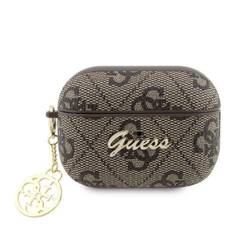 Guess 4G Charm Collection - Etui AirPods Pro 2 (brązowy) Guess 4G Charm Collection - Etui AirPods Pro 2 (brązowy)