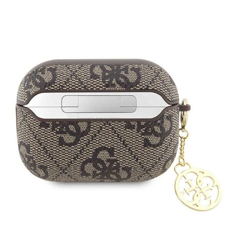 Guess 4G Charm Collection - Etui AirPods Pro 2 (brązowy) Guess 4G Charm Collection - Etui AirPods Pro 2 (brązowy)