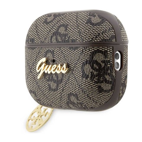 Guess 4G Charm Collection - Etui AirPods Pro 2 (brązowy) Guess 4G Charm Collection - Etui AirPods Pro 2 (brązowy)