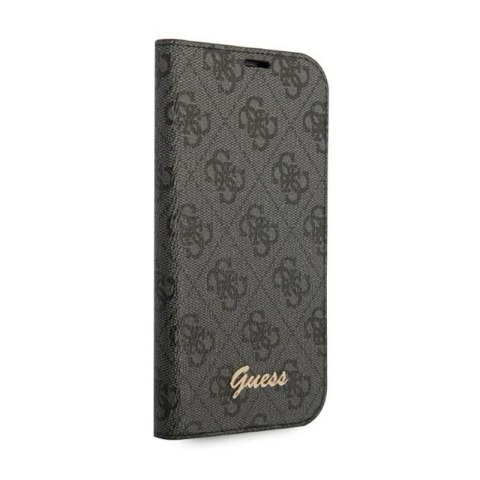 Guess 4G Metal Camera Outline Booktype Case - Etui iPhone 14 Pro (czarny) Guess 4G Metal Camera Outline Booktype Case - Etui iPhone 14 Pro (czarny)