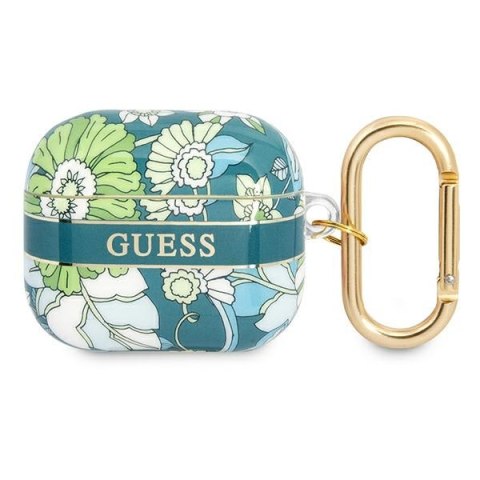 Guess Flower Strap - Etui Airpods 3 (Green) Guess Flower Strap - Etui Airpods 3 (Green)