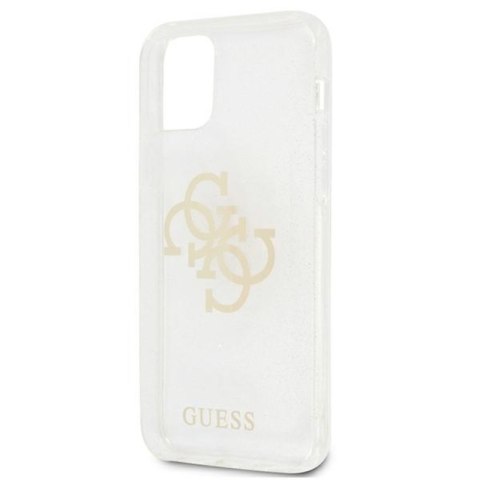 Guess Glitter 4G Big Logo - Etui iPhone 12 Pro Max (przezroczysty) Guess Glitter 4G Big Logo - Etui iPhone 12 Pro Max (przezroczysty)