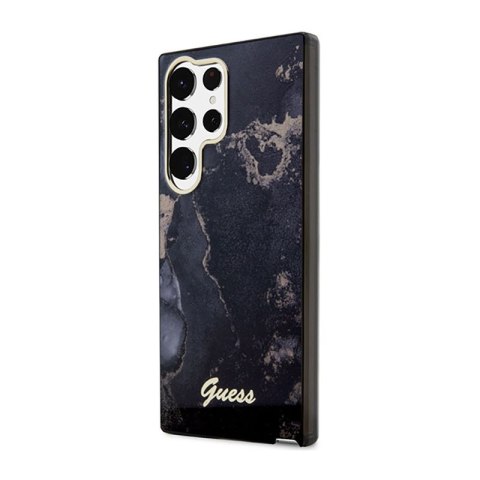 Guess Golden Marble Collection - Etui Samsung Galaxy S23 Ultra (czarny) Guess Golden Marble Collection - Etui Samsung Galaxy S23 Ultra (czarny)