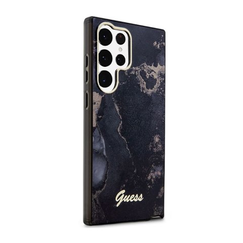 Guess Golden Marble Collection - Etui Samsung Galaxy S23 Ultra (czarny) Guess Golden Marble Collection - Etui Samsung Galaxy S23 Ultra (czarny)