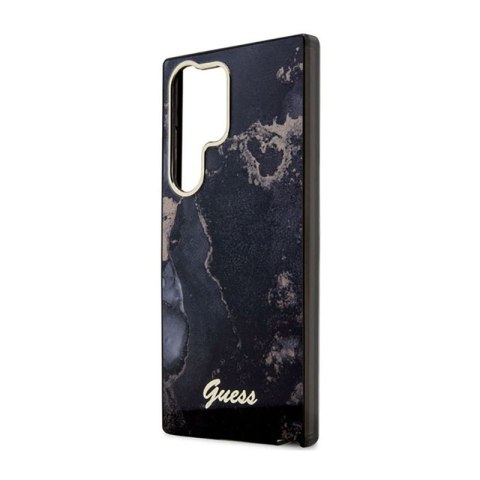 Guess Golden Marble Collection - Etui Samsung Galaxy S23 Ultra (czarny) Guess Golden Marble Collection - Etui Samsung Galaxy S23 Ultra (czarny)