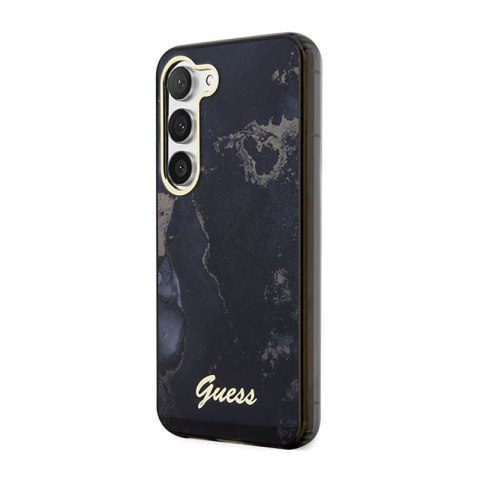 Guess Golden Marble Collection - Etui Samsung Galaxy S23+ (czarny) Guess Golden Marble Collection - Etui Samsung Galaxy S23+ (czarny)