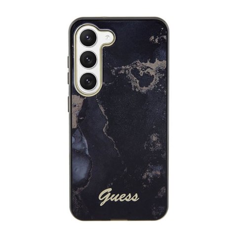 Guess Golden Marble Collection - Etui Samsung Galaxy S23+ (czarny) Guess Golden Marble Collection - Etui Samsung Galaxy S23+ (czarny)
