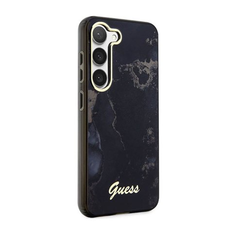Guess Golden Marble Collection - Etui Samsung Galaxy S23+ (czarny) Guess Golden Marble Collection - Etui Samsung Galaxy S23+ (czarny)