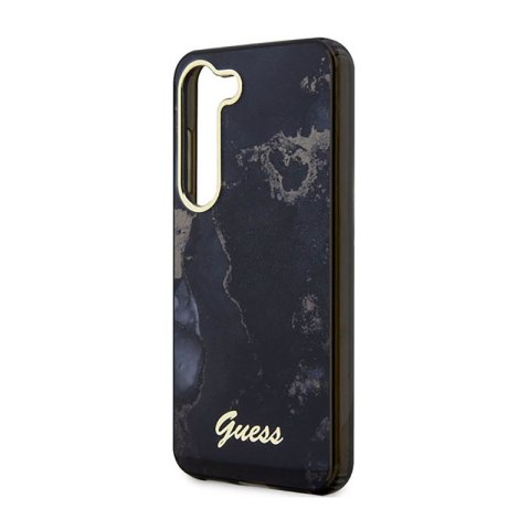Guess Golden Marble Collection - Etui Samsung Galaxy S23+ (czarny) Guess Golden Marble Collection - Etui Samsung Galaxy S23+ (czarny)
