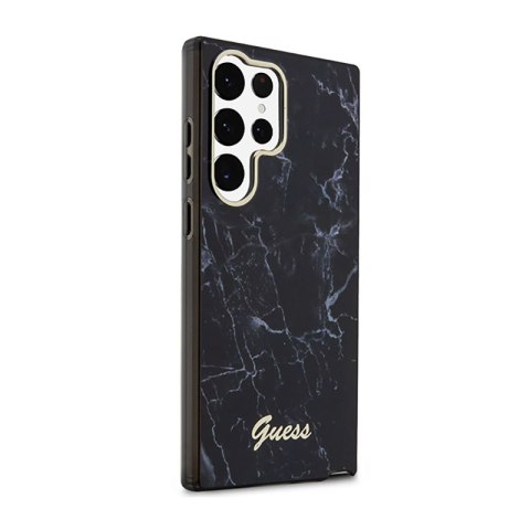 Guess Marble Collection - Etui Samsung Galaxy S23 Ultra (czarny) Guess Marble Collection - Etui Samsung Galaxy S23 Ultra (czarny)