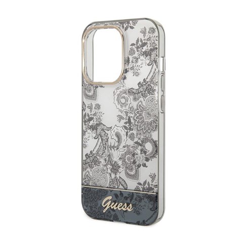 Guess Porcelain Collection - Etui iPhone 14 Pro Max (szary) Guess Porcelain Collection - Etui iPhone 14 Pro Max (szary)