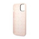 Guess Silicone Triangle Logo - Etui iPhone 14 (różowy)