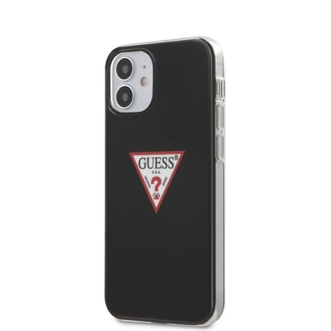 Guess Triangle Logo - Etui iPhone 12 Mini (czarny) Guess Triangle Logo - Etui iPhone 12 Mini (czarny)