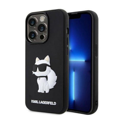 Karl Lagerfeld 3D Rubber NFT Choupette - Etui iPhone 14 Pro Max (Czarny) Karl Lagerfeld 3D Rubber NFT Choupette - Etui iPhone 14 Pro Max (Czarny)