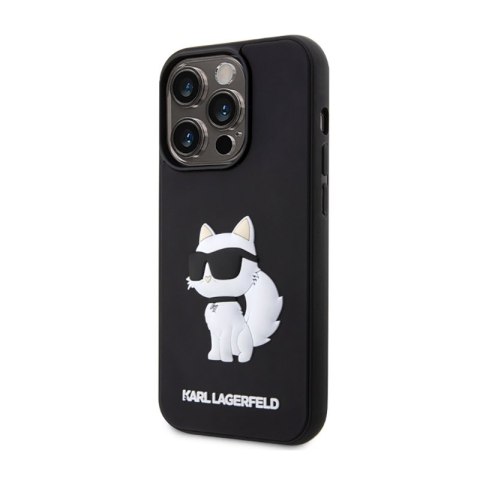 Karl Lagerfeld 3D Rubber NFT Choupette - Etui iPhone 14 Pro Max (Czarny) Karl Lagerfeld 3D Rubber NFT Choupette - Etui iPhone 14 Pro Max (Czarny)
