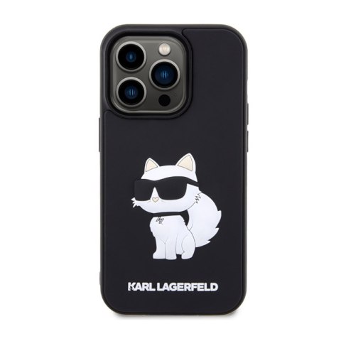 Karl Lagerfeld 3D Rubber NFT Choupette - Etui iPhone 14 Pro Max (Czarny) Karl Lagerfeld 3D Rubber NFT Choupette - Etui iPhone 14 Pro Max (Czarny)