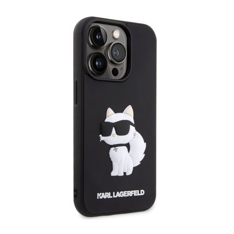Karl Lagerfeld 3D Rubber NFT Choupette - Etui iPhone 14 Pro Max (Czarny) Karl Lagerfeld 3D Rubber NFT Choupette - Etui iPhone 14 Pro Max (Czarny)