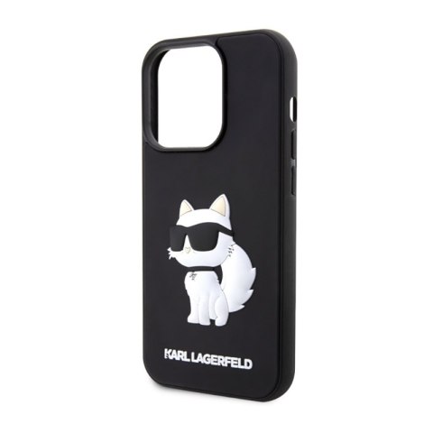 Karl Lagerfeld 3D Rubber NFT Choupette - Etui iPhone 14 Pro Max (Czarny) Karl Lagerfeld 3D Rubber NFT Choupette - Etui iPhone 14 Pro Max (Czarny)
