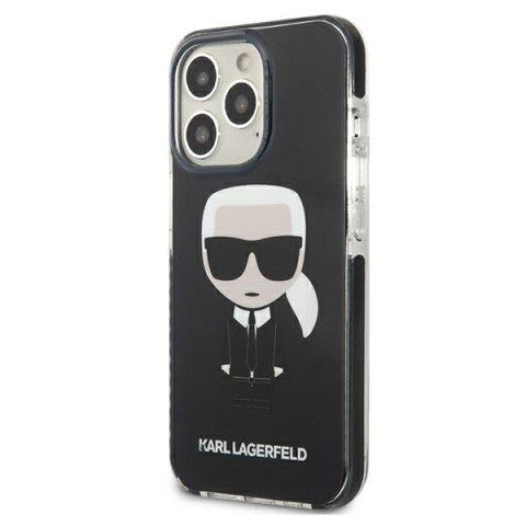 Karl Lagerfeld Fullbody Ikonik - Etui iPhone 13 Pro Black) Karl Lagerfeld Fullbody Ikonik - Etui iPhone 13 Pro Black)